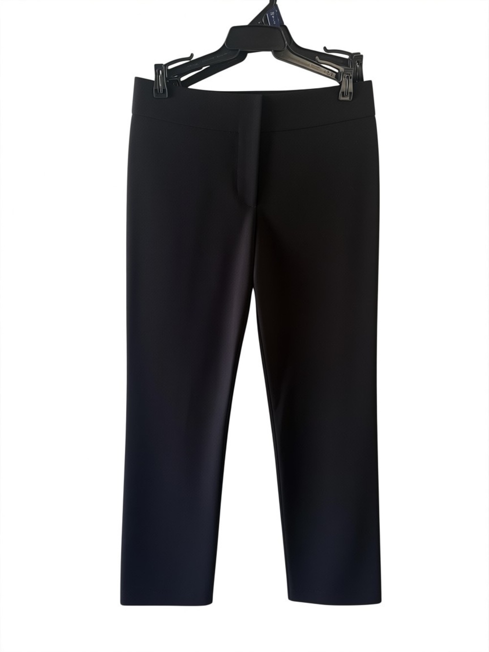 LOFT Black Straight-Leg Ponte Pants